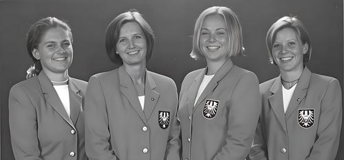 Rosanna Zernatto, Evelyn Zisser, Tina Schneeberger, Lilian Mensi-Klarbach